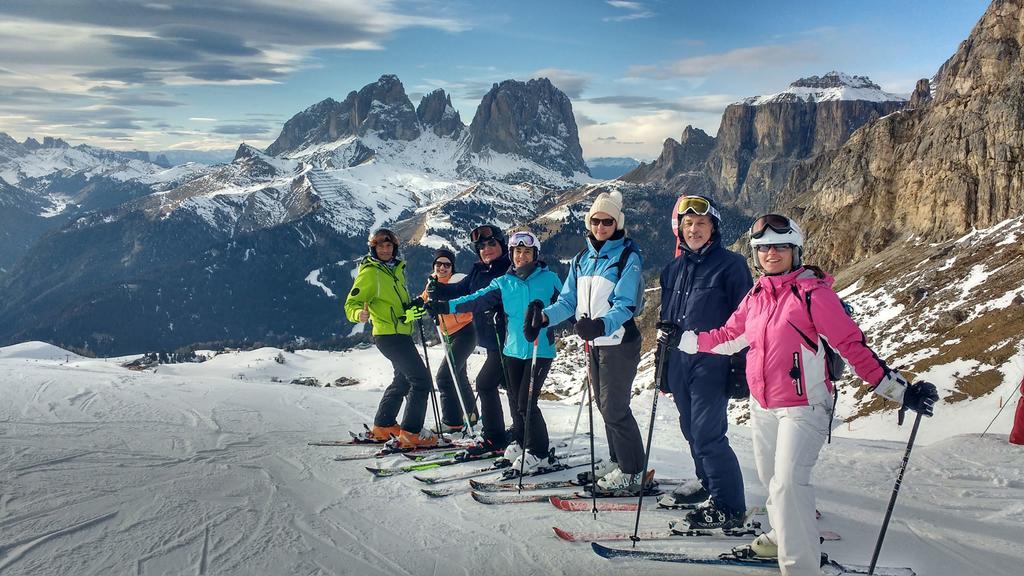 Alpen Hotel Corona Виго ди Фаса Екстериор снимка